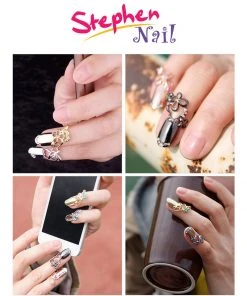 Stephen Nail Jewelry Wing (Small-Gold)