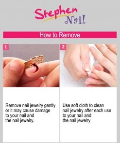 Stephen Nail Jewelry Butterfly (Medium Gold)