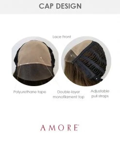 Emy | Lace Front & Monofilament Synthetic Wig By Amore Wigs For Women 11 Emy | Lace Front & Monofilament Synthetic Wig By Amore Wigs For Women