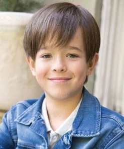 Logan | Kids Lace Front & Monofilament Top Synthetic Wig By Amore