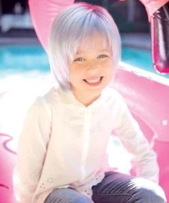 Wigs For Kids Kensley (Exclusive) | Kids Lace Front & Monofilament Part Synthetic Wig By Amore