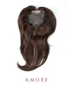 Long Top Piece Monofilament Synthetic Wiglet By Amore