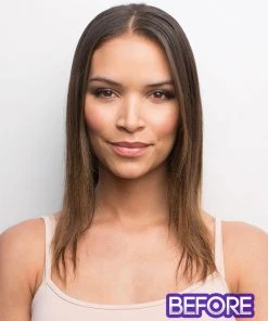 Wiglets Long Top Piece Monofilament (Exclusive) Synthetic Wiglet By Amore