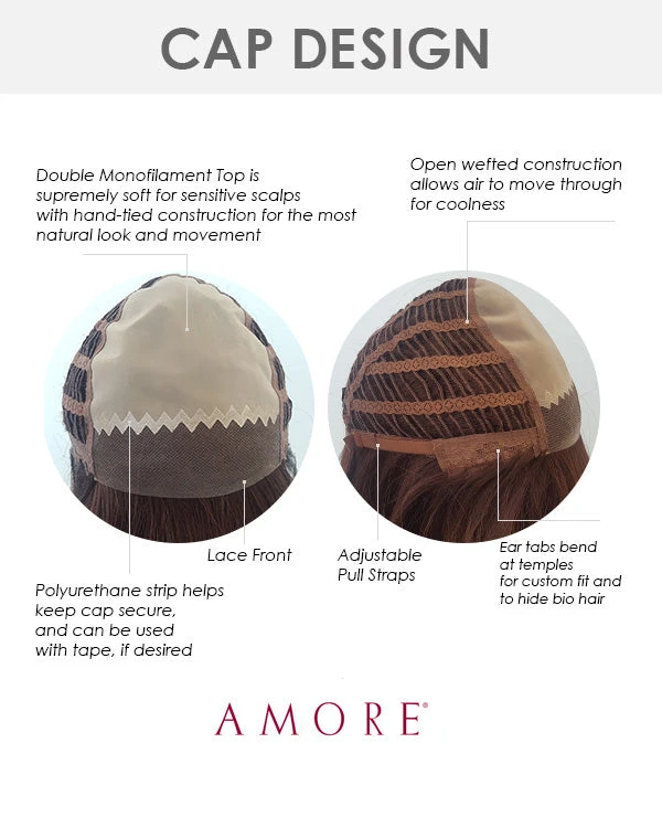 Vada (Exclusive) | Lace Front & Monofilament Synthetic Wig By Amore Wigs For Women 7 Vada (Exclusive) | Lace Front & Monofilament Synthetic Wig By Amore Wigs For Women