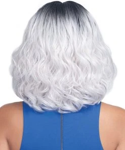 Lacina | Lace Front Human Hair Blend Wig By Bobbi Boss Wigs For Black Women 7 Lacina | Lace Front Human Hair Blend Wig By Bobbi Boss Wigs For Black Women