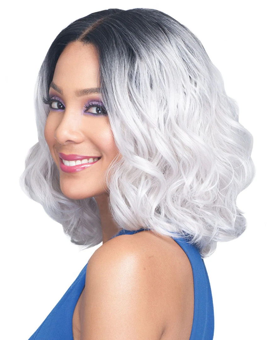 Lacina | Lace Front Human Hair Blend Wig By Bobbi Boss Wigs For Black Women 4 Lacina | Lace Front Human Hair Blend Wig By Bobbi Boss Wigs For Black Women