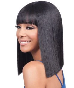 Wigs For Black Women Yara Bang | Lace Front Synthetic Wig By Bobbi Boss