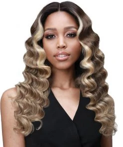 Wigs For Black Women Journey | Lace Front Synthetic Wig By Bobbi Boss