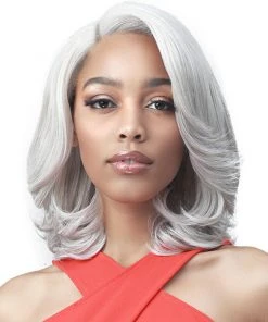 Wigs For Black Women Bailey | Lace Front Synthetic Wig By Bobbi Boss