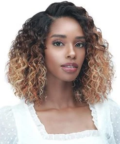 Wigs For Black Women Julianna | Lace Front Synthetic Wig By Bobbi Boss