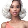 Wigs For Black Women Milo | Lace Front Synthetic Wig By Bobbi Boss