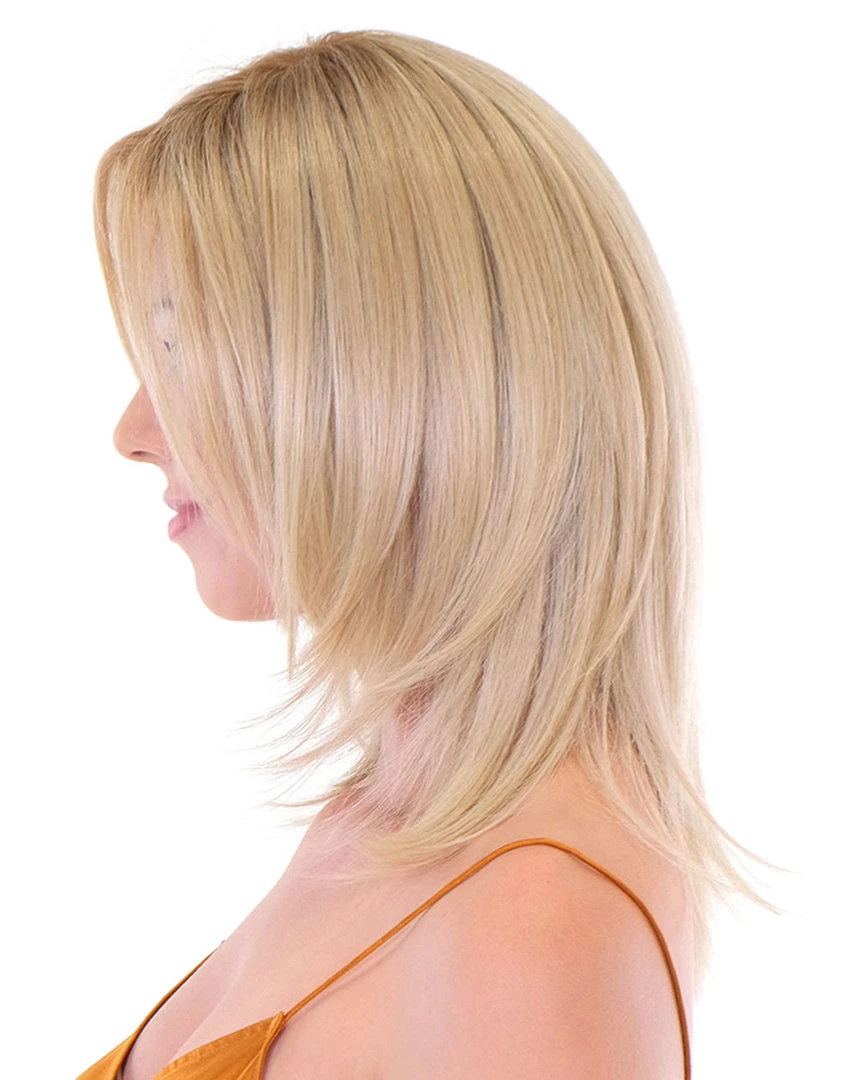 14~16 Inch Premium 100% Handmade Topper 14 Straight | Toppers By Belle Tress 5 14~16 Inch Premium 100% Handmade Topper 14 Straight | Toppers By Belle Tress