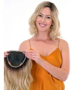 Premium 100% Handmade Topper 14 Wave | Toppers By Belle Tress Clearance Items 13 Premium 100% Handmade Topper 14 Wave | Toppers By Belle Tress Clearance Items