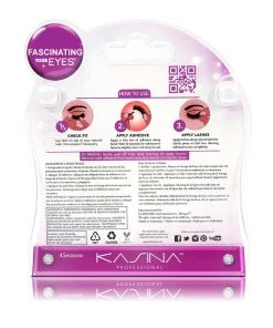 Premium 4 Seasons Eyelashes #107 By Kasina Professional 7 Premium 4 Seasons Eyelashes #107 By Kasina Professional