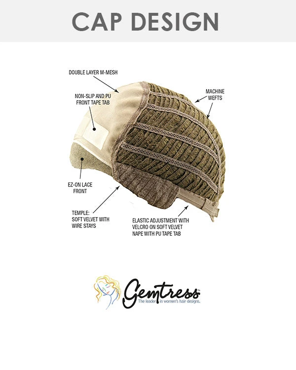 Blazing Star | Lace Front & Monofilament Synthetic Wig By Gemtress 8 Blazing Star | Lace Front & Monofilament Synthetic Wig By Gemtress