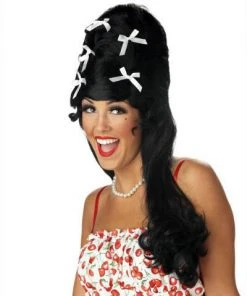 California Costume Wigs Miss Beehive Black Costume Wig By California Costumes