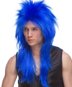 Costume Wigs Extra Long Rocker | Costume Wig By Characters 25 Costume Wigs Extra Long Rocker | Costume Wig By Characters