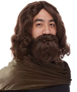Biblical Wig & Beard | By Characters Costume Wigs