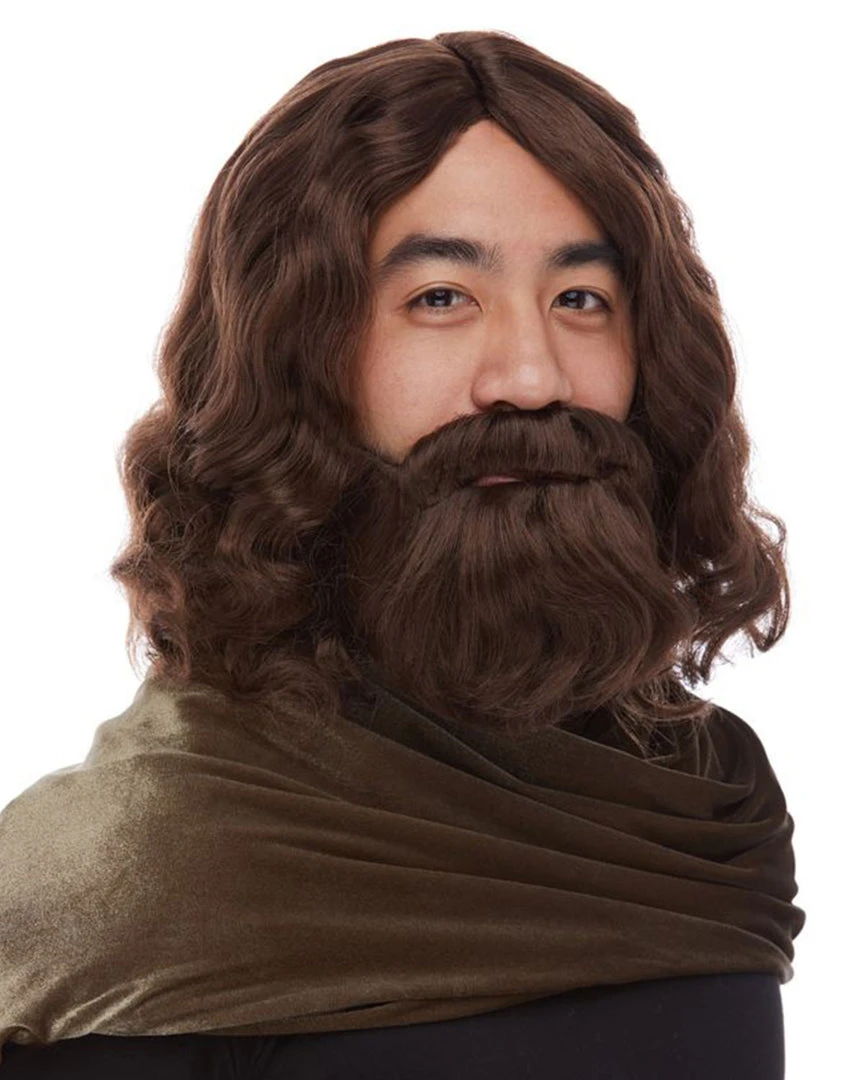Biblical Wig & Beard | By Characters Costume Wigs 3 Biblical Wig & Beard | By Characters Costume Wigs