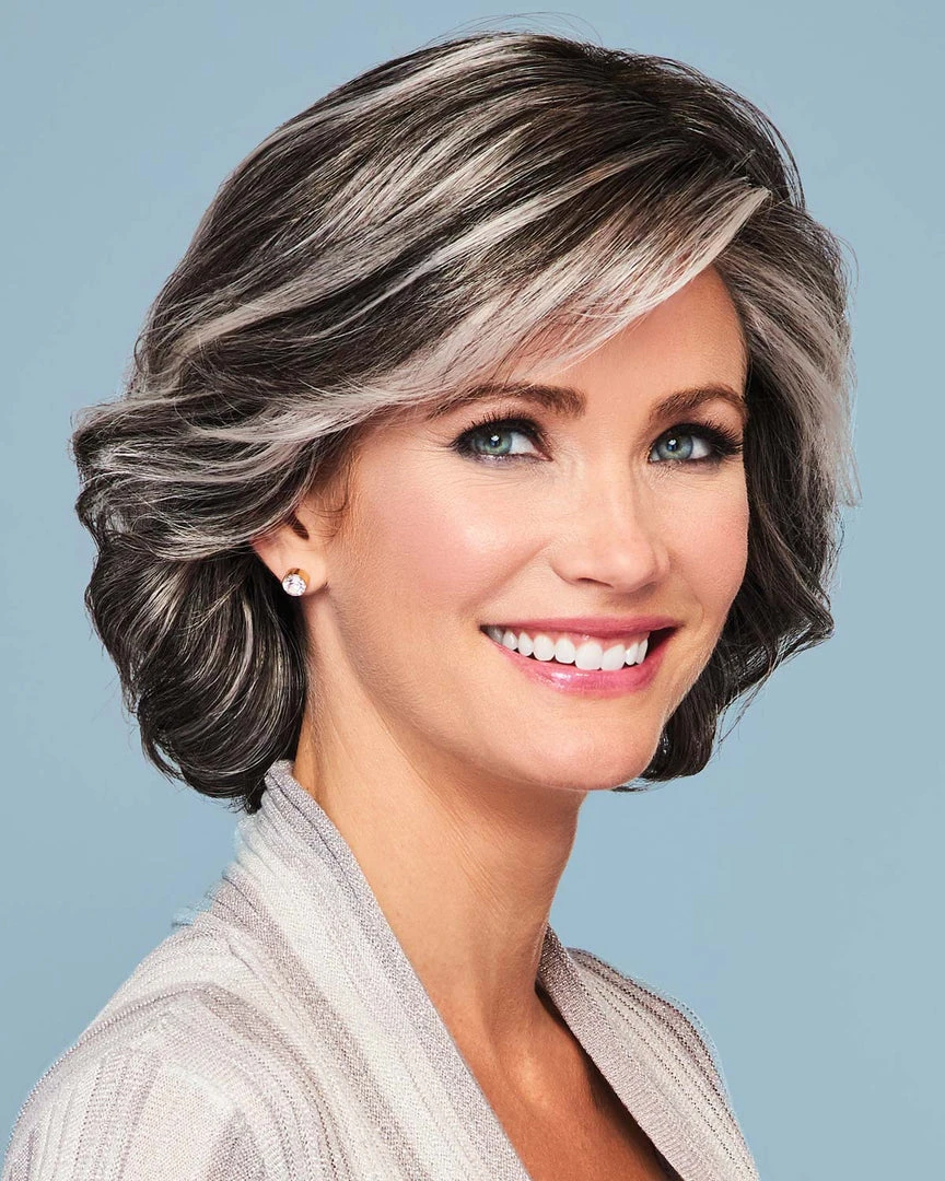 Wigs For Women Modern Motif | Lace Front & Monofilament Part Synthetic Wig By Gabor 4 Wigs For Women Modern Motif | Lace Front & Monofilament Part Synthetic Wig By Gabor