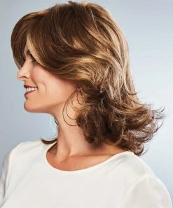 Bouncy Beauty | Lace Front & Monofilament Part Synthetic Wig By Gabor Wigs For Women