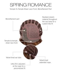 Spring Romance | Lace Front & Monofilament Part Synthetic Wig By Gabor