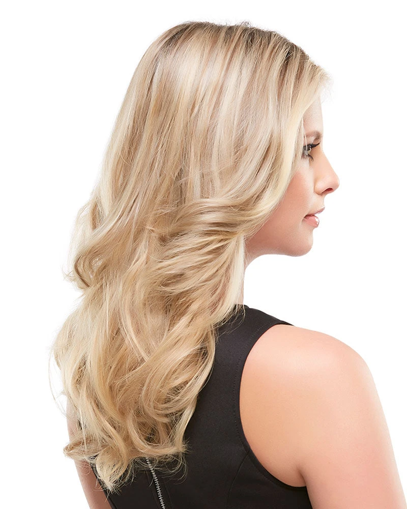 8~12 Inch EasiPart HD XL 12 Inch | Monofilament Clip-in Crown Volumizer Toppers By Jon Renau 7 8~12 Inch EasiPart HD XL 12 Inch | Monofilament Clip-in Crown Volumizer Toppers By Jon Renau