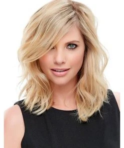 8~12 Inch EasiPart HH 12 Inch (Exclusive) | Human Hair Clip-in Crown Volumizer Toppers By Jon Renau