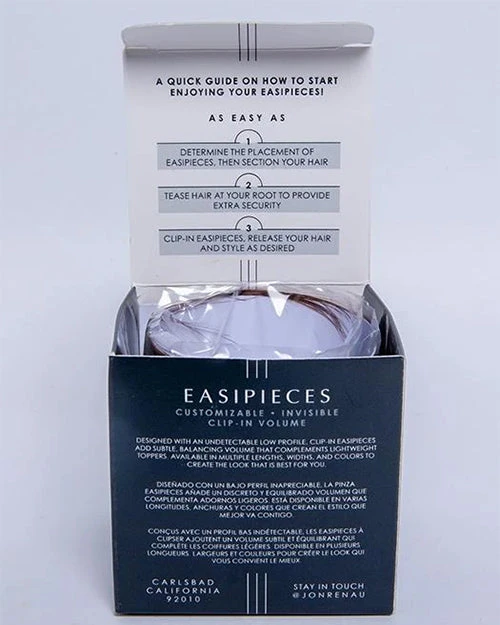 EasiPieces 16 Inch Length X 9 Inch Width (1pc) | Remy Human Hair Piece By Jon Renau 9 EasiPieces 16 Inch Length X 9 Inch Width (1pc) | Remy Human Hair Piece By Jon Renau