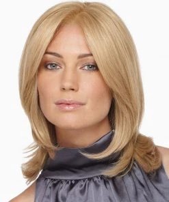Brook-LF | Lace Front & Monofilament Top Remy Human Hair Wig By Estetica Human Hair Wigs