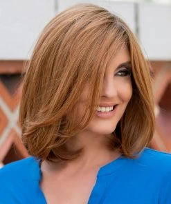 Wigs For Women Lynsey (Exclusive) | Lace Front & Monofilament Human Hair Blend Wig By Envy