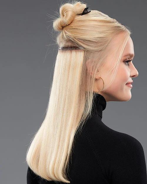 EasiPieces 16 Inch Length X 9 Inch Width (1pc) | Remy Human Hair Piece By Jon Renau 8 EasiPieces 16 Inch Length X 9 Inch Width (1pc) | Remy Human Hair Piece By Jon Renau