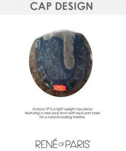 Evanna TP (Exclusive) | Lace Front & Monofilament Part Wiglet By Rene Of Paris