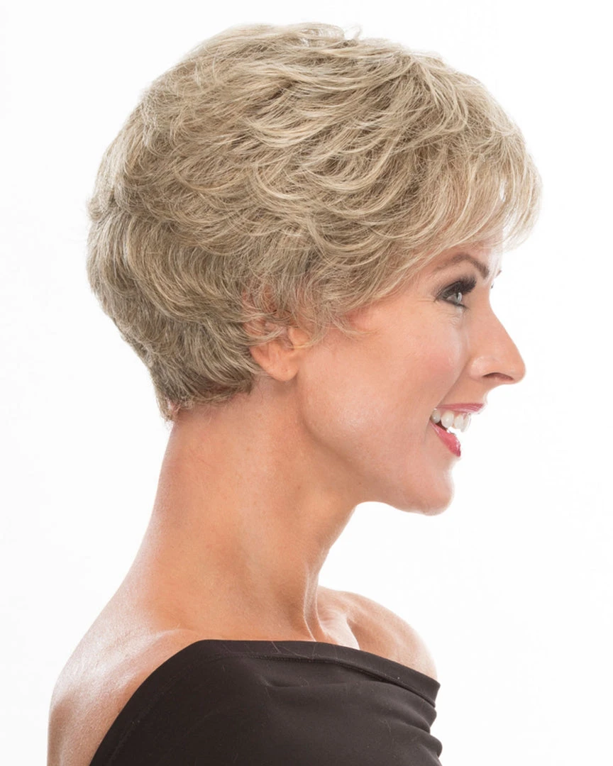 Wigs For Women Textured Short Cut | / Textured Boy Cut Monofilament Synthetic Wig By TressAllure 4 Wigs For Women Textured Short Cut | / Textured Boy Cut Monofilament Synthetic Wig By TressAllure