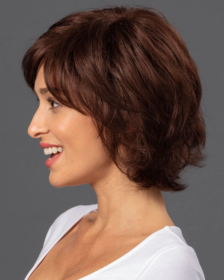 Wavy Mid Layered Shag | Lace Front & Monofilament Synthetic Wig By TressAllure 5 Wavy Mid Layered Shag | Lace Front & Monofilament Synthetic Wig By TressAllure