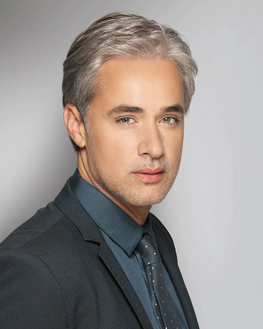 Classic | Average/Large Men's Lace Front & Monofilament Synthetic Wig By HIM 3 Classic | Average/Large Men's Lace Front & Monofilament Synthetic Wig By HIM