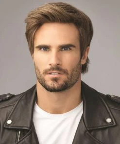 Wigs For Men Edge | Average/Large Men's Lace Front & Monofilament Synthetic Wig By HIM