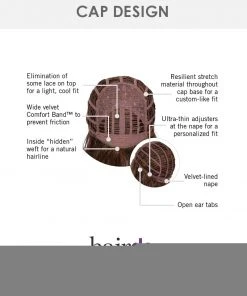 Wigs For Women Courtside Waves | Synthetic Wig By Hairdo