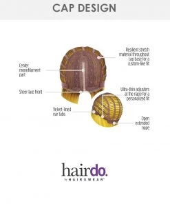 It's Always Sunny | Lace Front & Monofilament Part Synthetic Wig By Hairdo