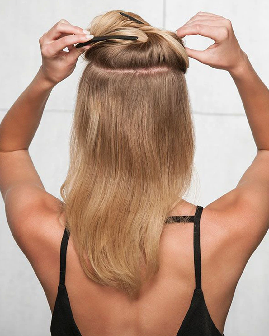 22 Inch Straight Synthetic Clip-in Extension By Hairdo Sales Items 5 22 Inch Straight Synthetic Clip-in Extension By Hairdo Sales Items