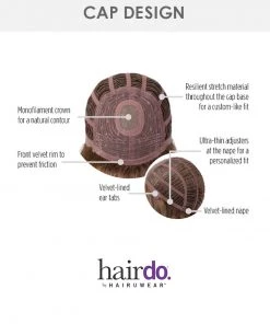 Wigs For Kids Pretty In Page-Ultra Petite | Kids Monofilament Crown Synthetic Wig By Hairdo