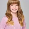 Wigs For Kids Pretty In Layers-Ultra Petite | Kids Monofilament Top Synthetic Wig By Hairdo