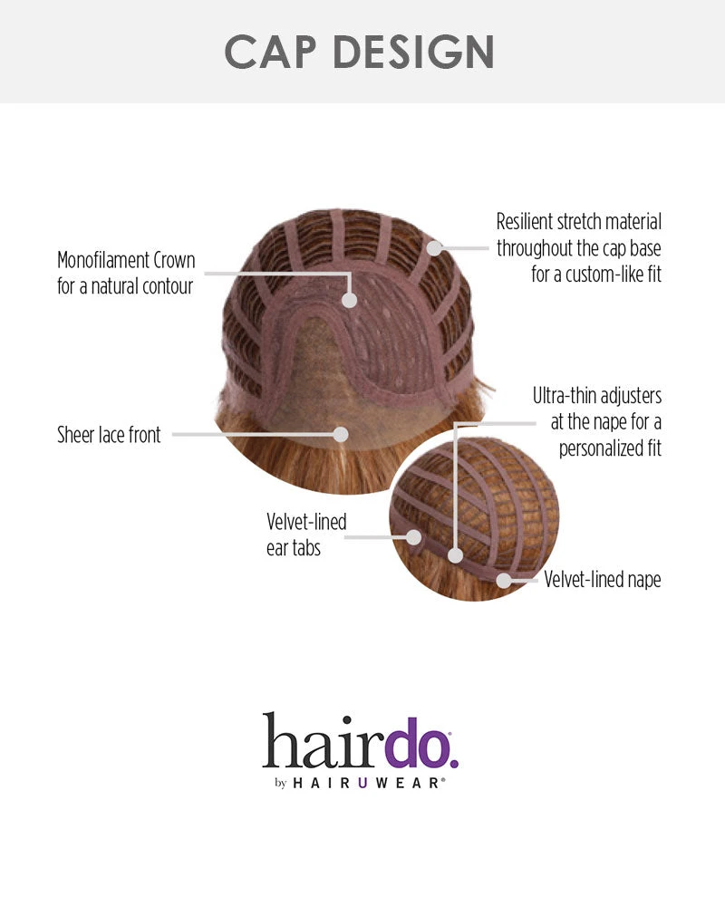 Tousled With Love-Ultra Petite | Kids Lace Front & Monofilament Part Synthetic Wig By Hairdo 8 Tousled With Love-Ultra Petite | Kids Lace Front & Monofilament Part Synthetic Wig By Hairdo