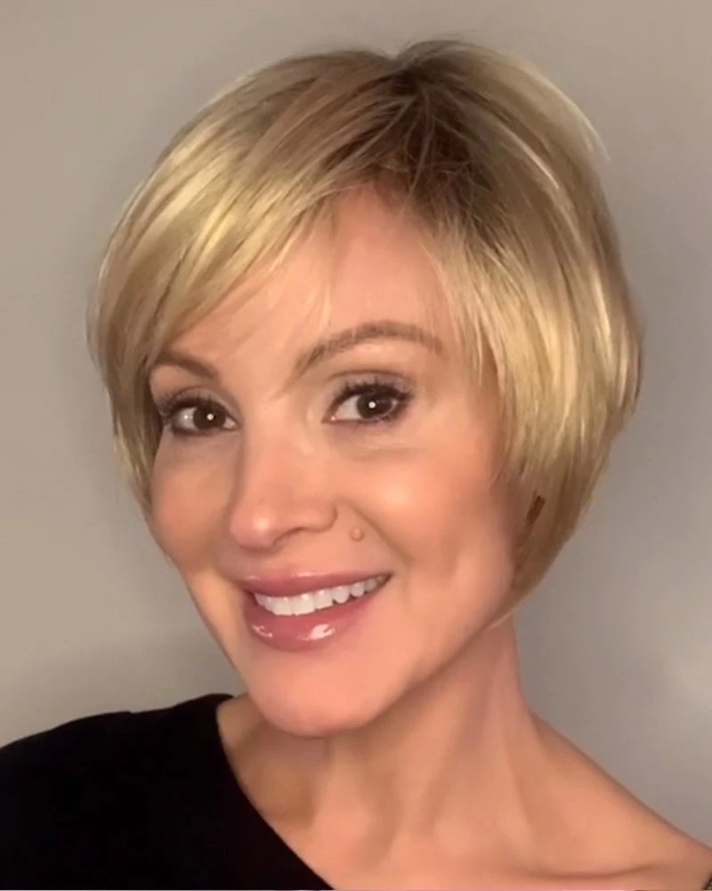 Katie | Lace Front & Monofilament Part Synthetic Wig By Henry Margu 3 Katie | Lace Front & Monofilament Part Synthetic Wig By Henry Margu