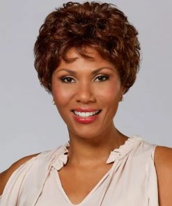 Lori Petite | Lace Front & Monofilament Synthetic Wig By Henry Margu Wigs For Black Women