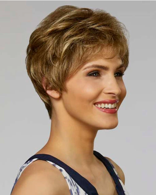 Wigs For Women Monica Petite | Lace Front & Monofilament Synthetic Wig By Henry Margu 5 Wigs For Women Monica Petite | Lace Front & Monofilament Synthetic Wig By Henry Margu