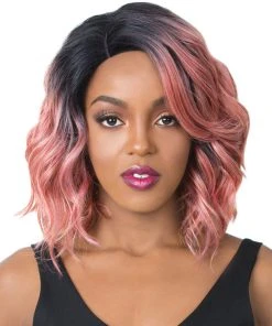 Swiss Lace Glanage | Lace Front Synthetic Wig By It's A Wig