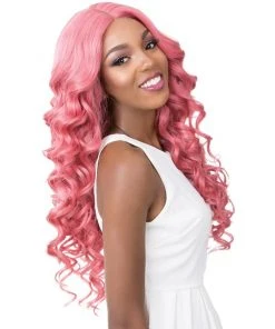 Wigs For Black Women Swiss Lace Houston | Lace Front Synthetic Wig By It's A Wig