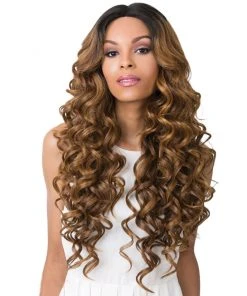 Wigs For Black Women Swiss Lace Keeff | Lace Front & Lace Part Synthetic Wig By It's A Wig