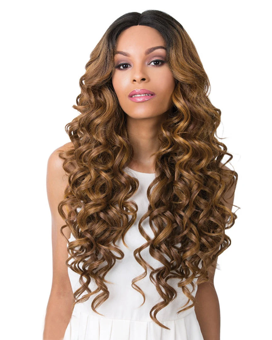 Wigs For Black Women Swiss Lace Keeff | Lace Front & Lace Part Synthetic Wig By It's A Wig 3 Wigs For Black Women Swiss Lace Keeff | Lace Front & Lace Part Synthetic Wig By It's A Wig